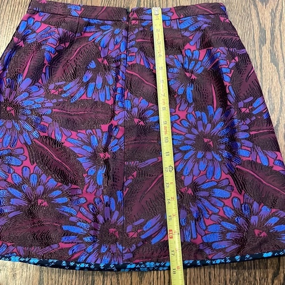 J. Crew Floral Jacquard Mini Skirt - Picture 9 of 11